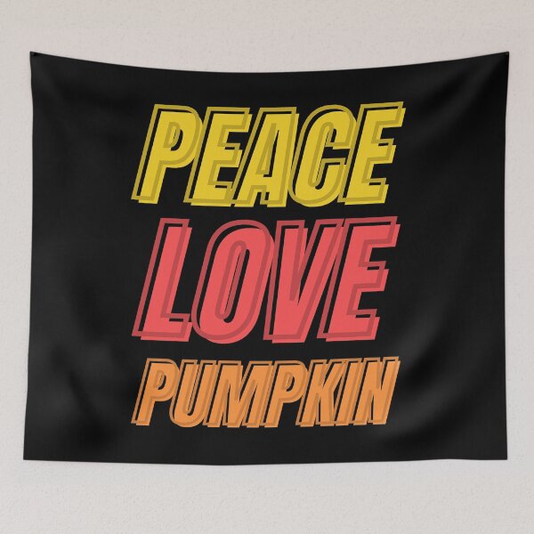 Item preview, Peace Love Pumpkin designed and sold by vibrantyy.