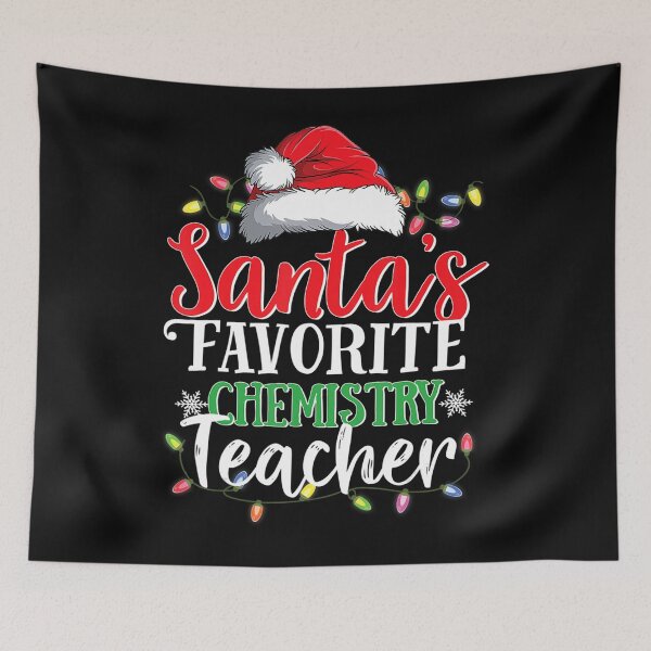 Item preview, Santas Favorite Chemistry Teacher Christmas designed and sold by RonaldDaughtry.