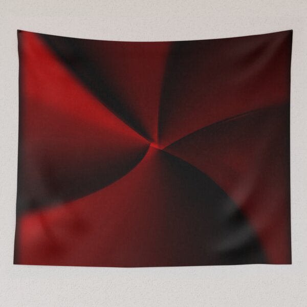 Item preview, Shimmering Dark Red And Black Swirling Illusion Print Pattern designed and sold by Mary Riley.