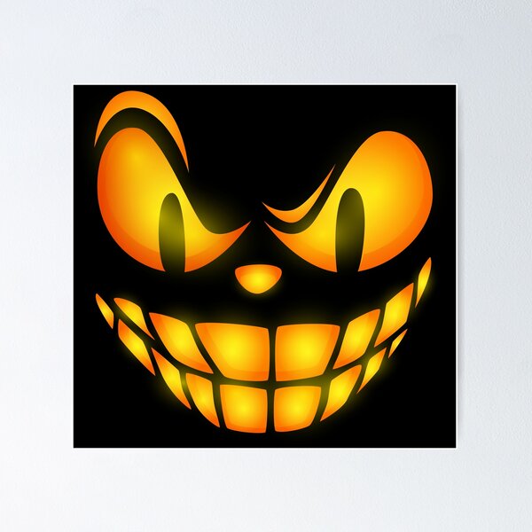 Item preview, Black Ominous Glowing Smiley Face  designed and sold by Artistry Team.