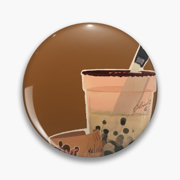 Item preview, knife boba tea sticker designed and sold by maninenena.