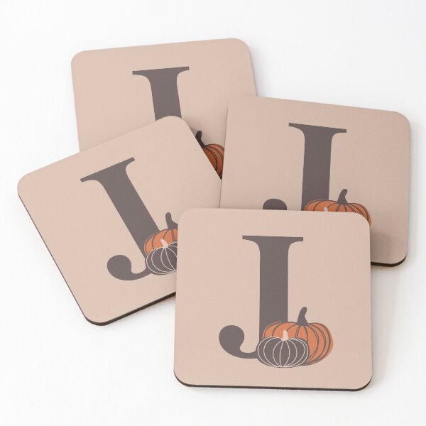 Artikelvorschau, Kürbisse J Name, Initiale, Monogramm entworfen und verkauft von CocoandDaisy.