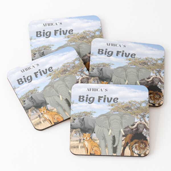 Item preview, Africa's Big Five designed and sold by OugelShop.