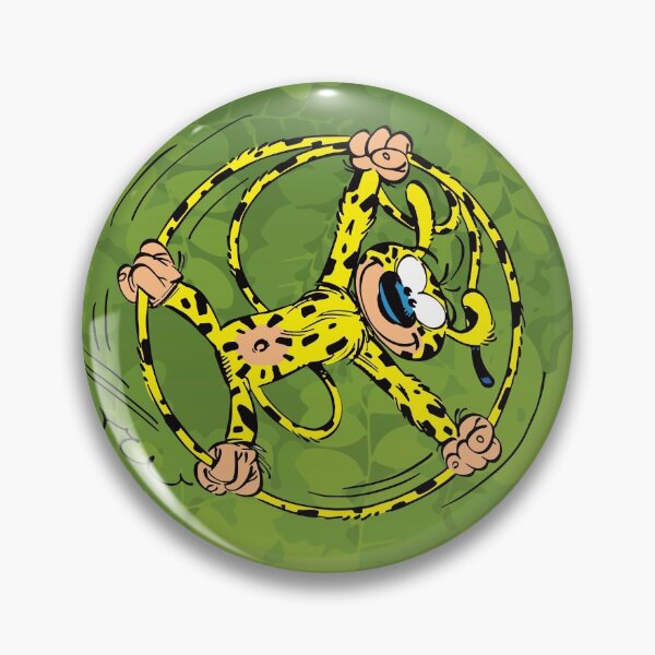 Item preview, Marsupilami rolling in tail - Green design designed and sold by Hubashop.