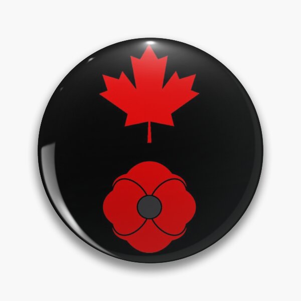 Item preview, Canadian Remembrance Day Poppy designed and sold by Lolas-Creations.