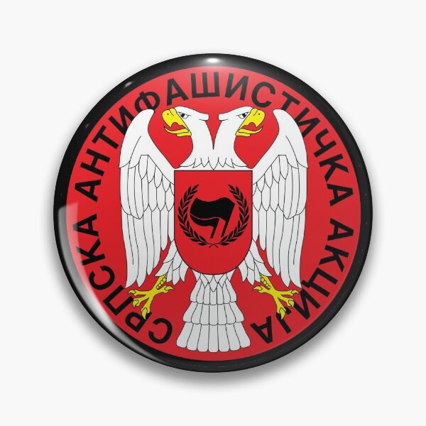 Item preview, Serbian Antifascist Action designed and sold by MilitantEmpath.