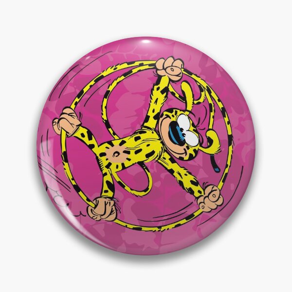 Item preview, Marsupilami rolling in tail - Pink design designed and sold by Hubashop.