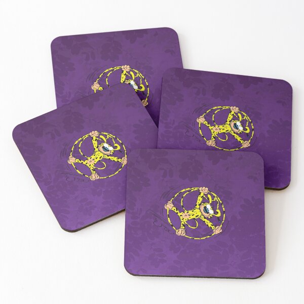 Item preview, Marsupilami rolling in tail - Purple design designed and sold by Hubashop.
