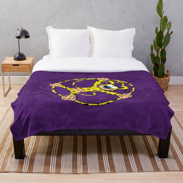 Artikelvorschau, Marsupilami rollt im Schwanz - Lila Design entworfen und verkauft von Hubashop.