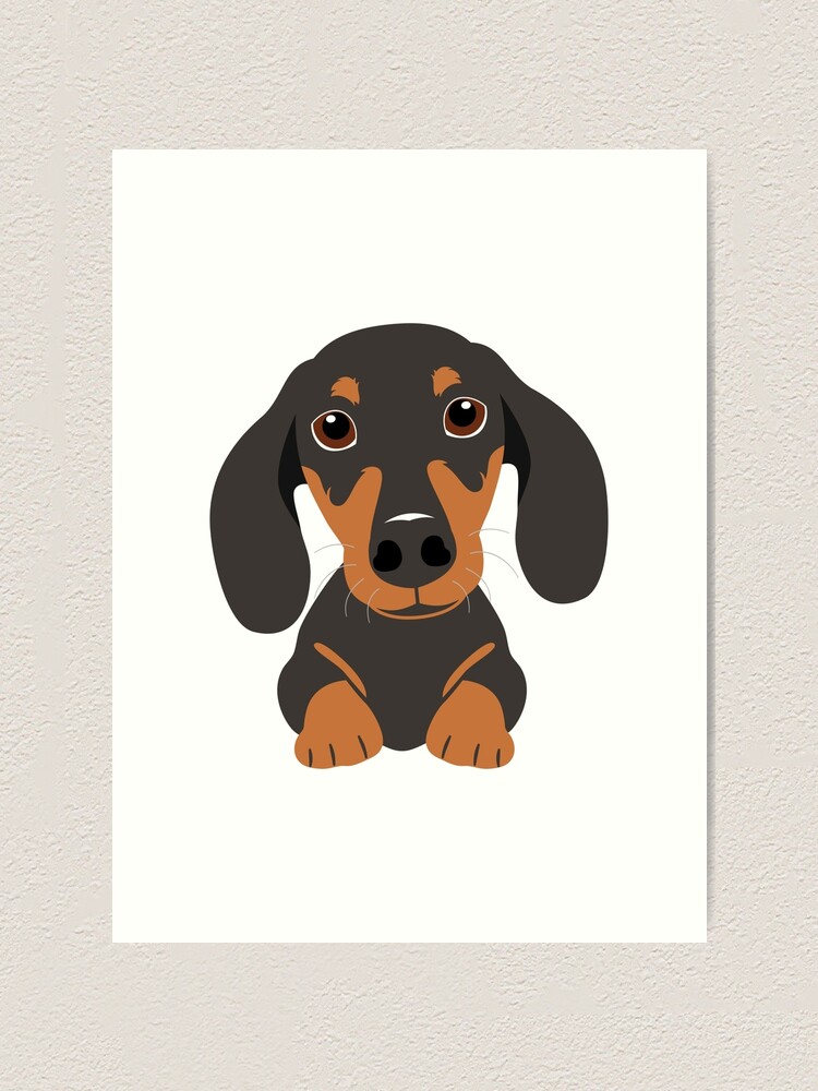 Sausage dog 2025 art print