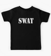 AMERICAN, SWAT, Special Weapons and Tactics Teams, Military Kids Tee
