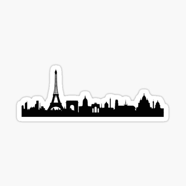 Simple Eiffel Tower Sticker