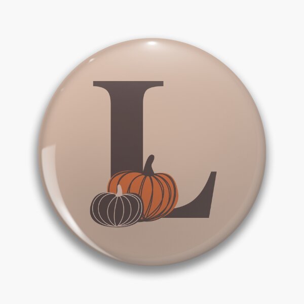 Item preview, Pumpkins L Name, Initial, Monogram designed and sold by CocoandDaisy.