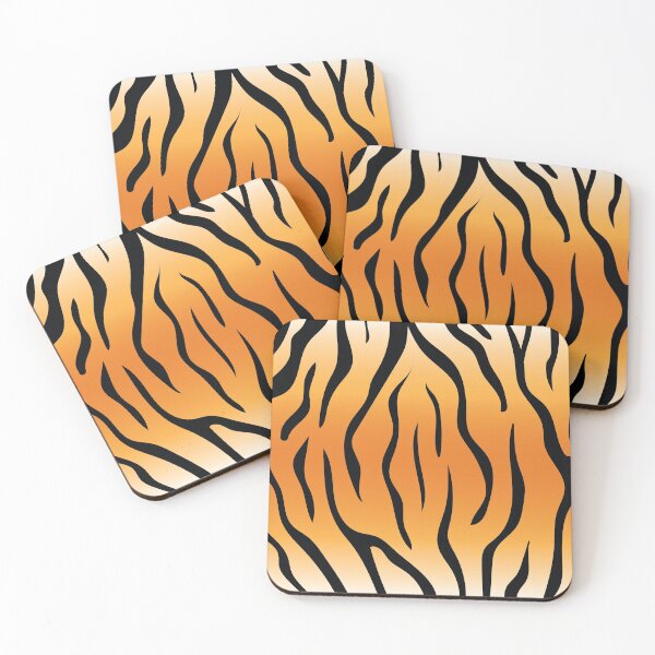 Item preview, Orange and Black Tiger Stripes designed and sold by inquestyle.