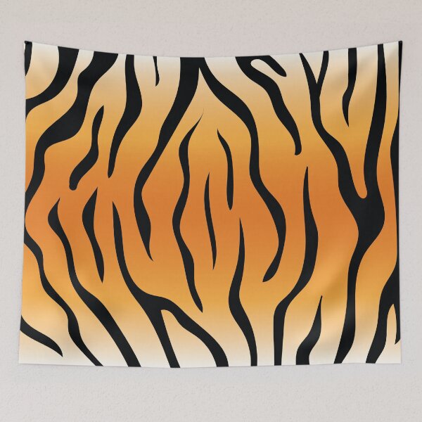 Item preview, Orange and Black Tiger Stripes designed and sold by inquestyle.