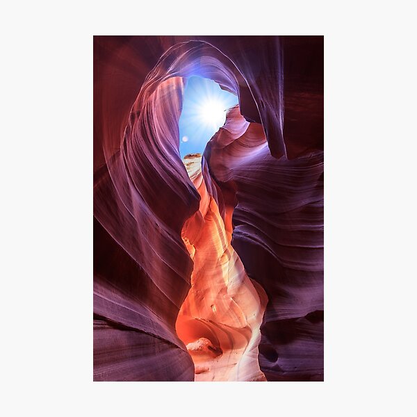 Antelope Canyon in Page, Arizona Photographic Print