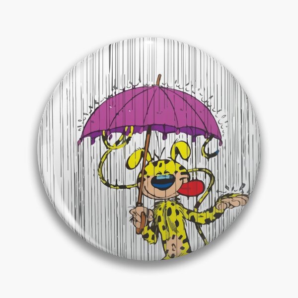 Item preview, Marsupilami in the rain designed and sold by Hubashop.
