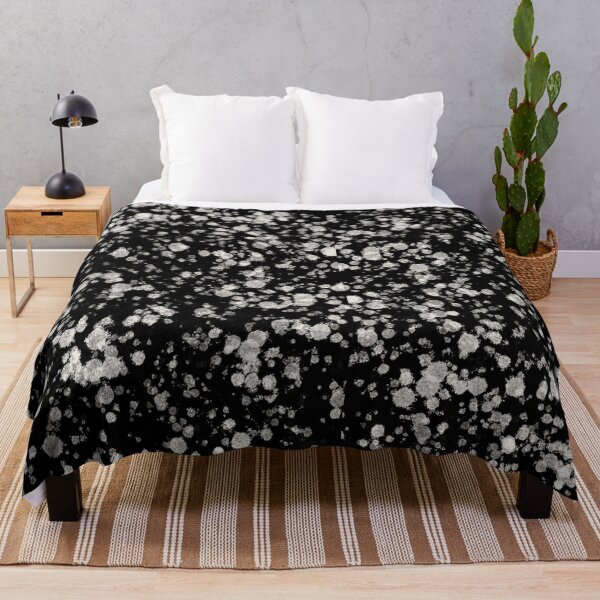 Item preview, Black and White Flakes designed and sold by LifestylePrints.