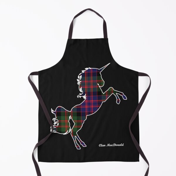 Item preview, Clan MacDonald surname last name tartan Unicorn designed and sold by BagTown Clans.