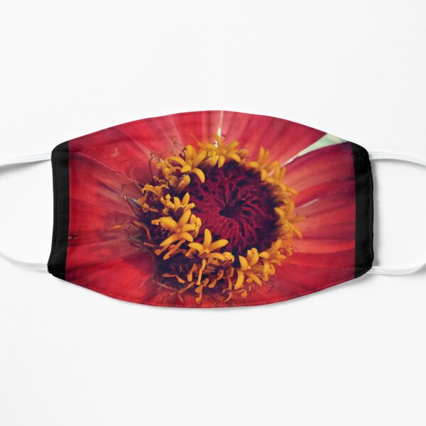 red zinnia - details Mask
