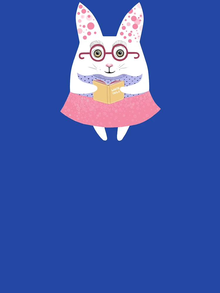 Thumbnail 6 of 6, Zipped Hoodie, Poetry White Rabbit designed and sold by Ruta.