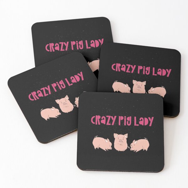 Item preview, Crazy Pig Lady designed and sold by Sugar-Magnolia.