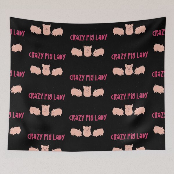 Item preview, Crazy Pig Lady designed and sold by Sugar-Magnolia.