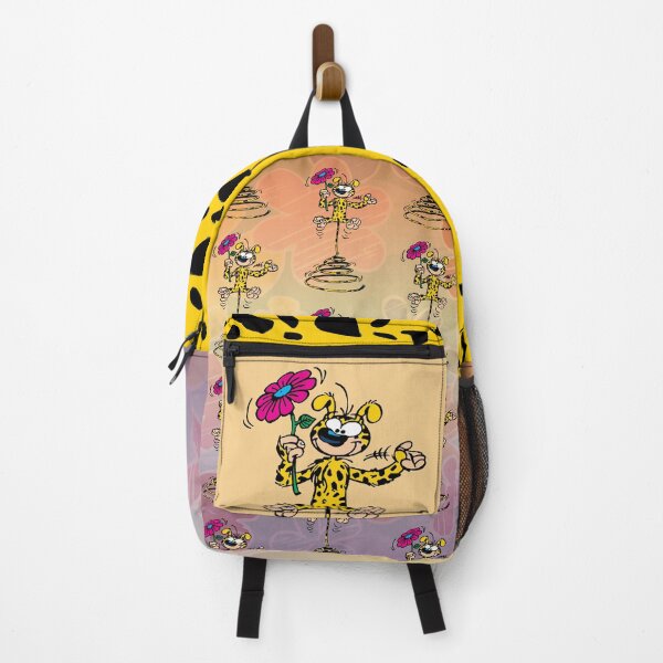 Item preview, Marsupilami spring with flower / Orange design designed and sold by Hubashop.