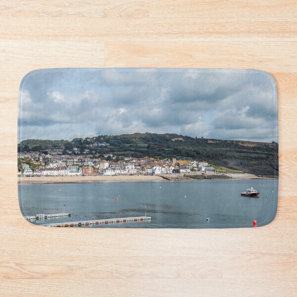 Item preview, Lyme Regis coastal town from the Cobb on the Dorset coast  designed and sold by Cameranick.