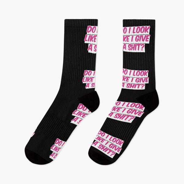 Item preview, Do I look like I give a shit, pink, black  designed and sold by avit1.