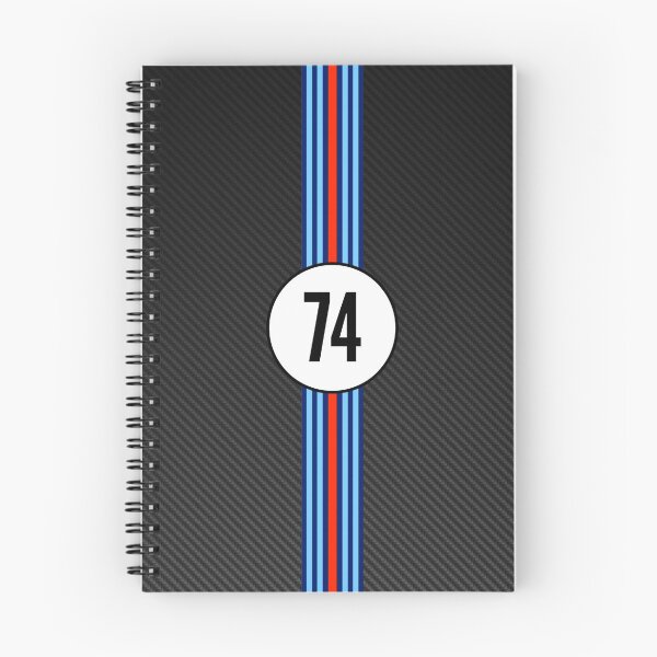 Item preview, Martini Racing Number 74 Carbon Poster – Timeless Racing Livery Art designed and sold by Road To Track.