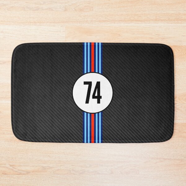 Item preview, Martini Racing Number 74 Carbon Poster – Timeless Racing Livery Art designed and sold by Road To Track.