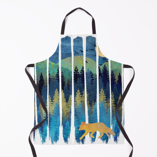 Item preview, Forest Night Mist - Brush Strokes designed and sold by maryedenoa.