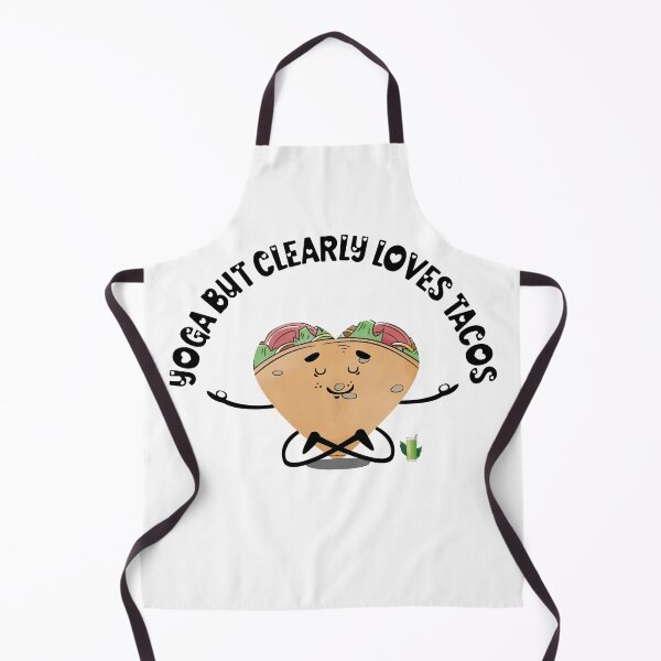 Item preview, Yoga but clearly loves tacos designed and sold by YAHIA-14.