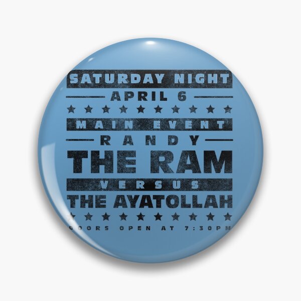 Item preview, Randy The Ram vs The Ayatollah designed and sold by DDTees.