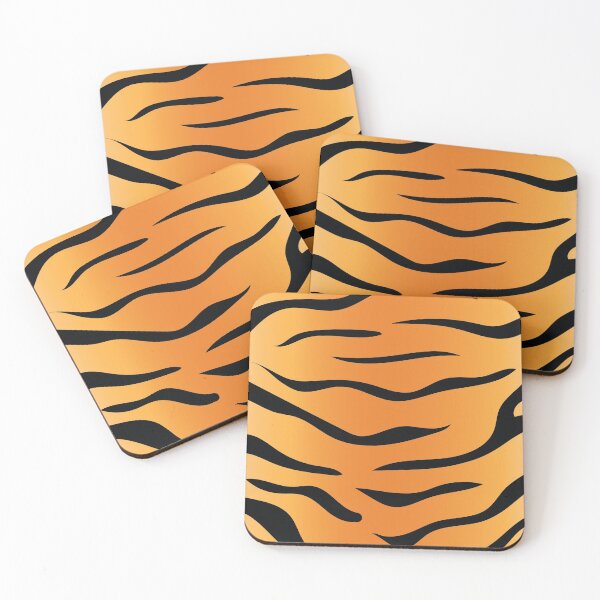 Item preview, Orange and Black Tiger Stripes designed and sold by inquestyle.