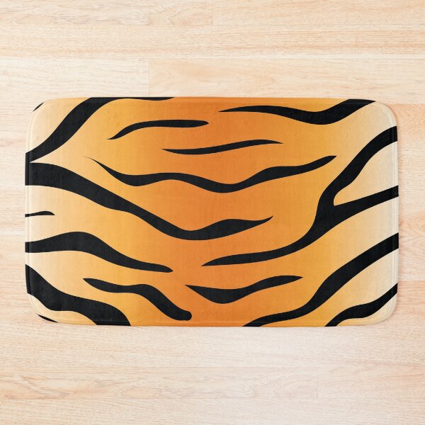 Item preview, Orange and Black Tiger Stripes designed and sold by inquestyle.