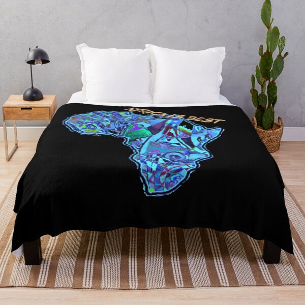 Item preview, Africa is Best, Theme Rainbow nations, the Blues,in Africa designed and sold by ZenArt-Fern.