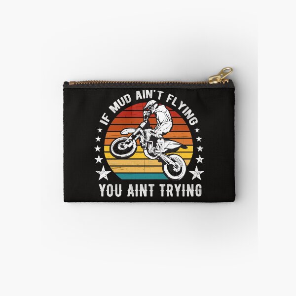 Item preview, If Mud Ain't Flying You Ain't Trying Motocross Biker Sunset designed and sold by dbreeze10.