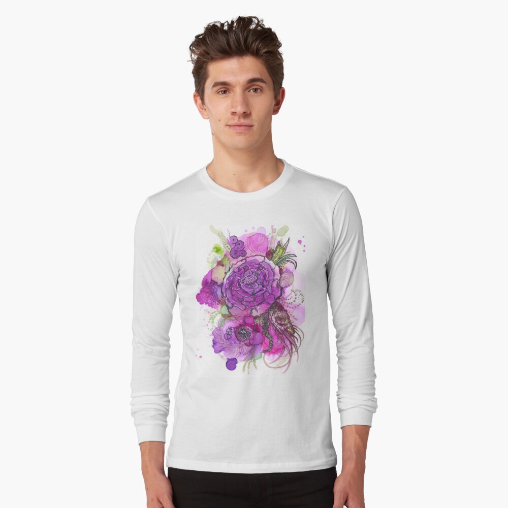Item preview, Long Sleeve T-Shirt designed and sold by curlyartcloud.