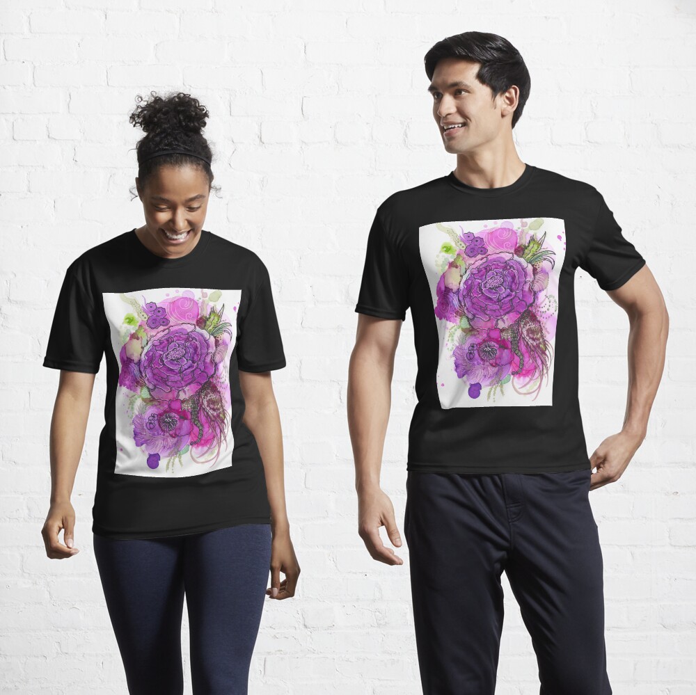 Item preview, Active T-Shirt designed and sold by curlyartcloud.