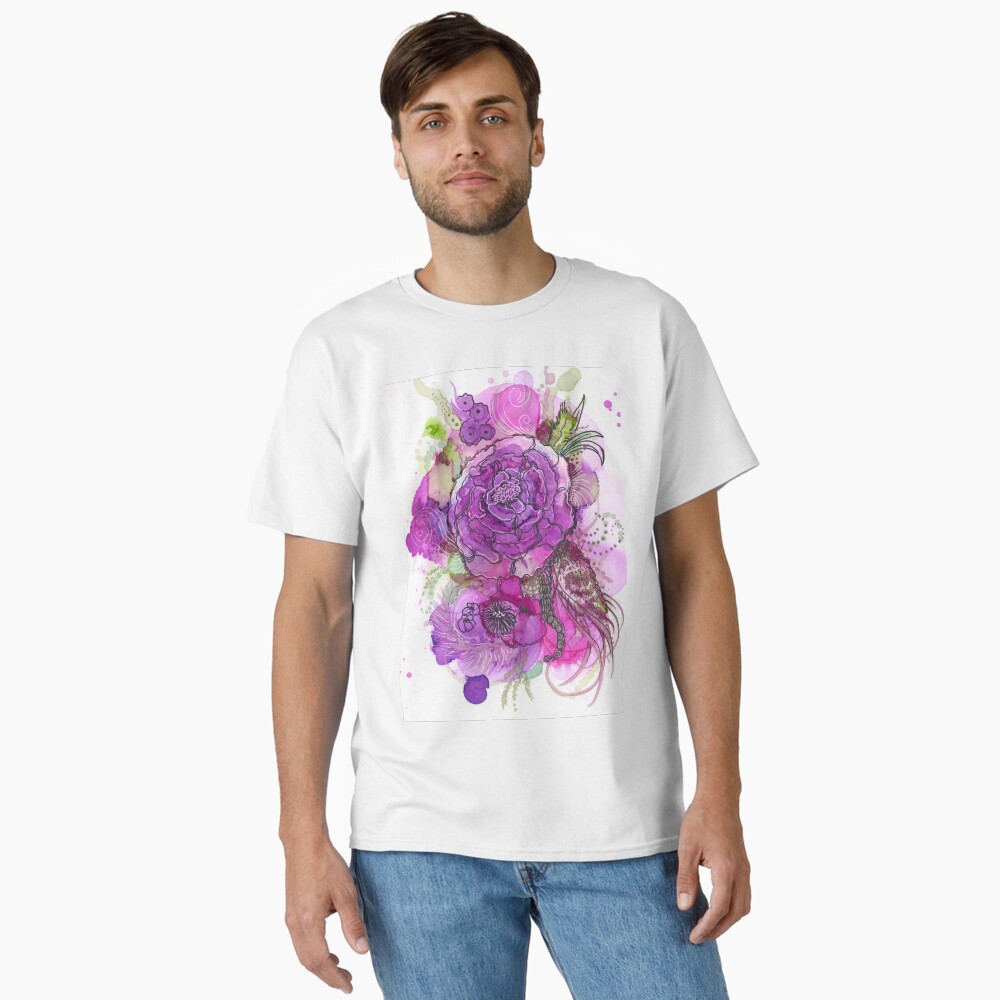 Item preview, Classic T-Shirt designed and sold by curlyartcloud.