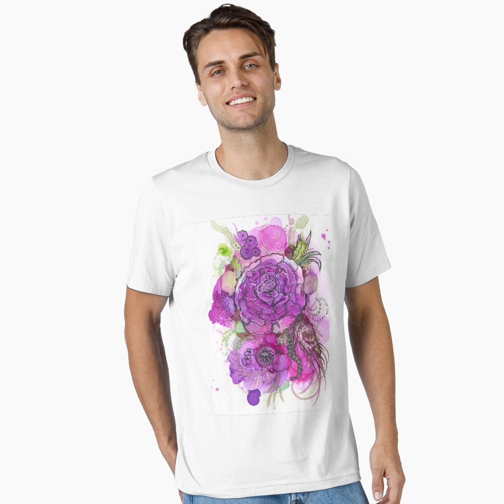 Item preview, Essential T-Shirt designed and sold by curlyartcloud.
