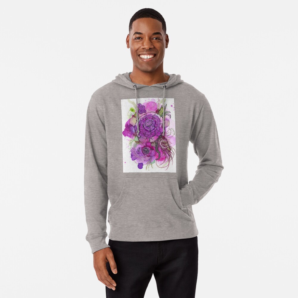 Item preview, Lightweight Hoodie designed and sold by curlyartcloud.