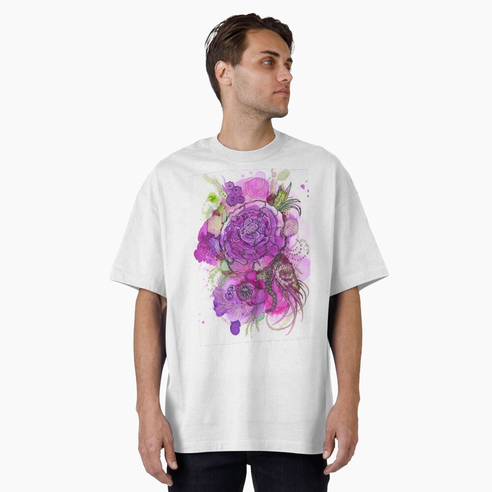 Item preview, Oversized T-Shirt designed and sold by curlyartcloud.