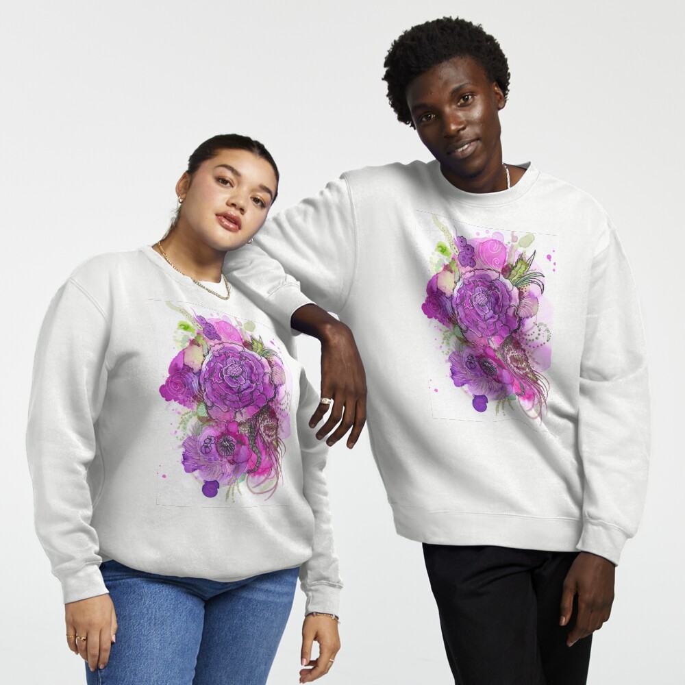 Item preview, Pullover Sweatshirt designed and sold by curlyartcloud.