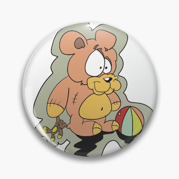 Item preview, Teddybear  illustration cartoon  designed and sold by toondesigns.
