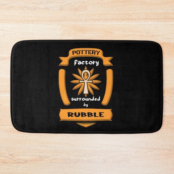 Item preview, Pottery Factory Surrounded by Rubble  designed and sold by emhoteb.