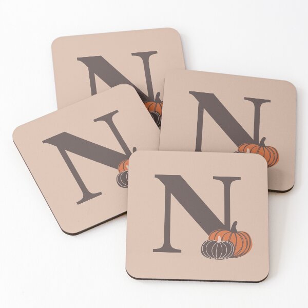 Artikelvorschau, Kürbisse N Name, Initiale, Monogramm entworfen und verkauft von CocoandDaisy.