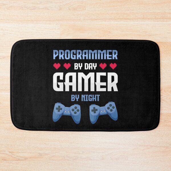 Item preview, Programmer By Day Gamer By Night - IT Computer Science Nerd designed and sold by styleofpop.